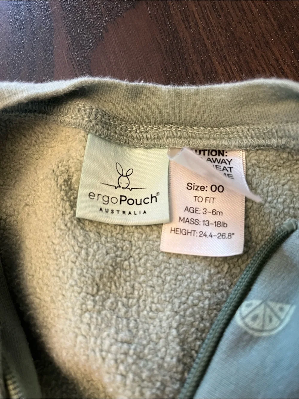 Ergopouch soft green